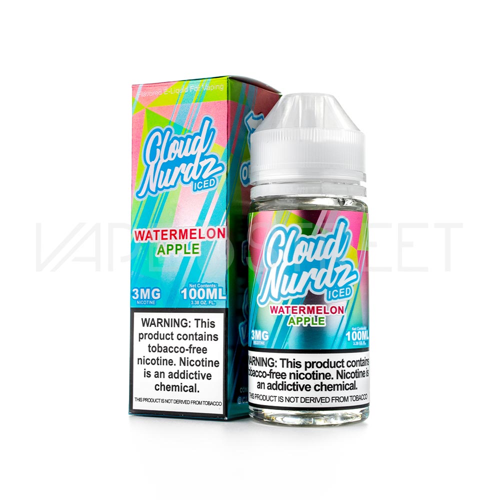 Cloud-Nurdz-Iced-Watermelon-Apple_b6405a88-8c05-4852-8a23-7b9e6f5cca97 Cloud Nurdz Iced Watermelon Apple 100mL Vape Juice