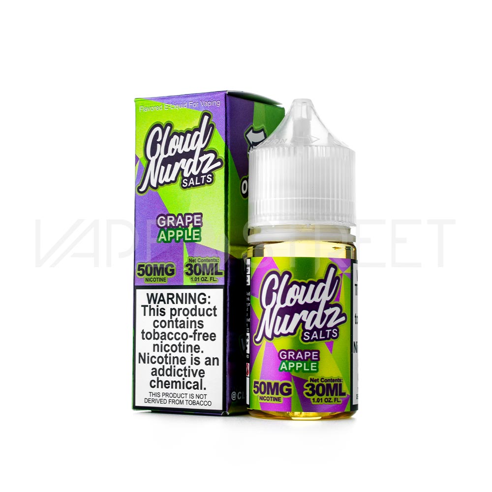 Cloud Nurdz TFN Salts Grape Apple