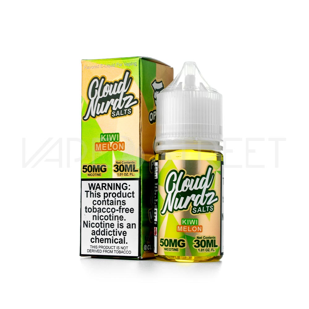 Cloud-Nurdz-Salt-Nic-Kiwi-Melon Cloud Nurdz Salts Kiwi Melon 30mL Vape Juice
