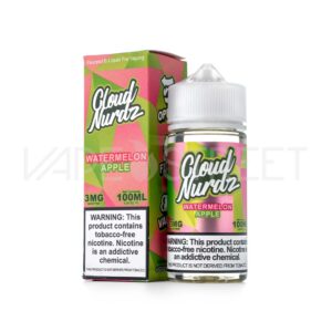Cloud-Nurdz-TFN-Watermelon-Apple Cloud Nurdz TFN Watermelon Apple 100ml tobacco free nicotine
