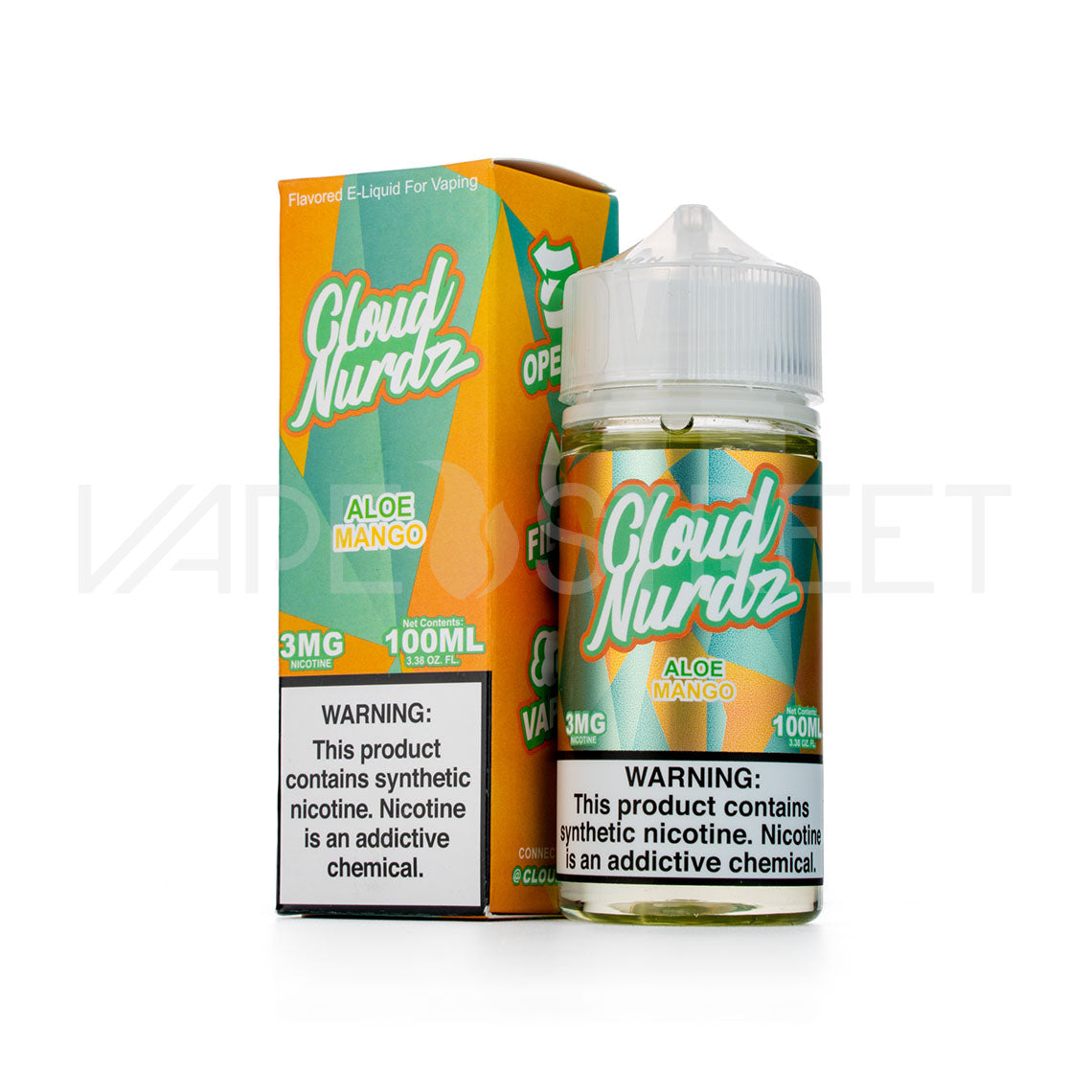 Cloud_Nurdz-Aloe_Mango Cloud Nurdz Aloe Mango 100mL Vape Juice