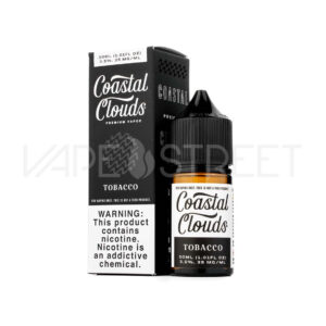 Coastal-Clouds-Salts-Tobacco Coastal Clouds Salt Nic Tobacco 30ml