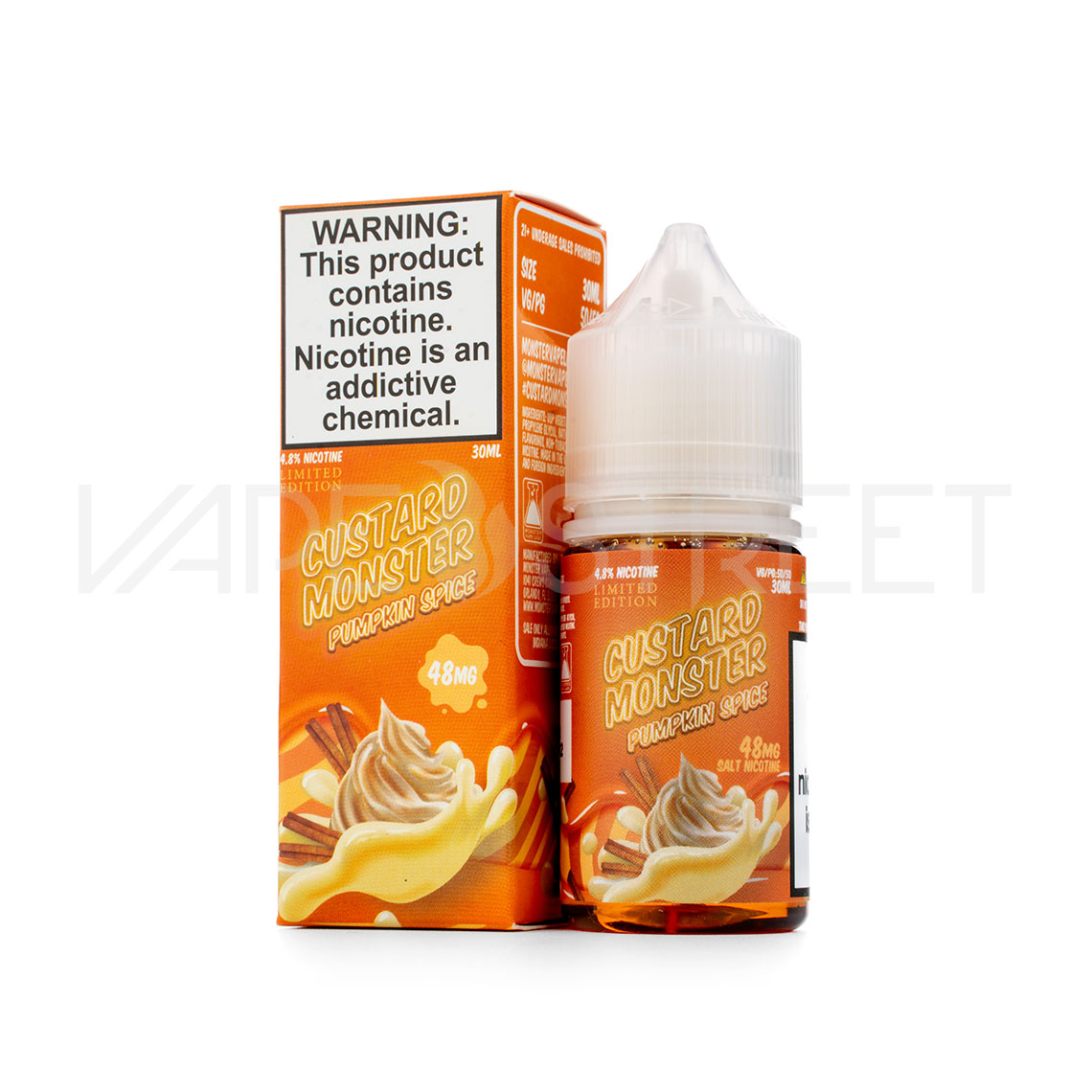 Custard-Monster-Salt-Pumpkin-Spice Custard Monster Salt Pumpkin Spice 30ml