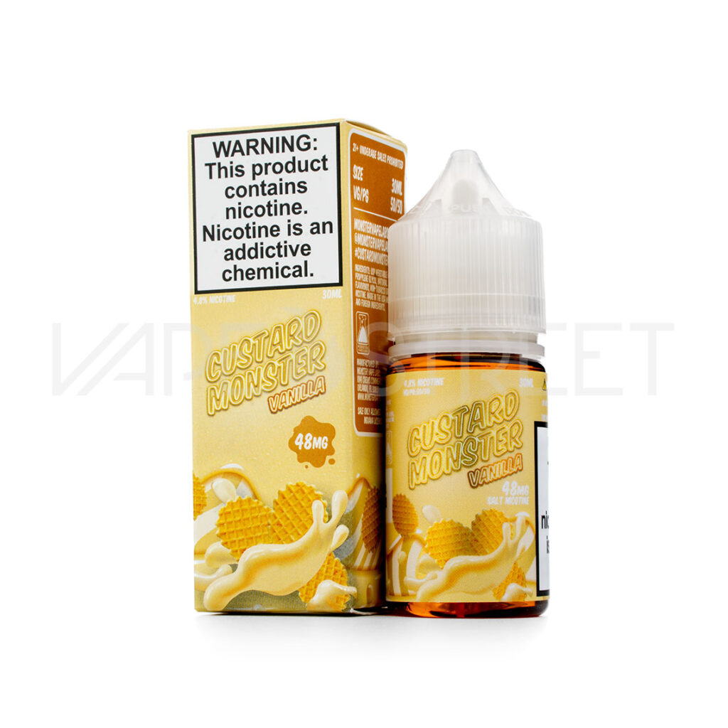 Custard-Monster-Salt-Vanilla Custard Monster Salt Vanilla 30ml