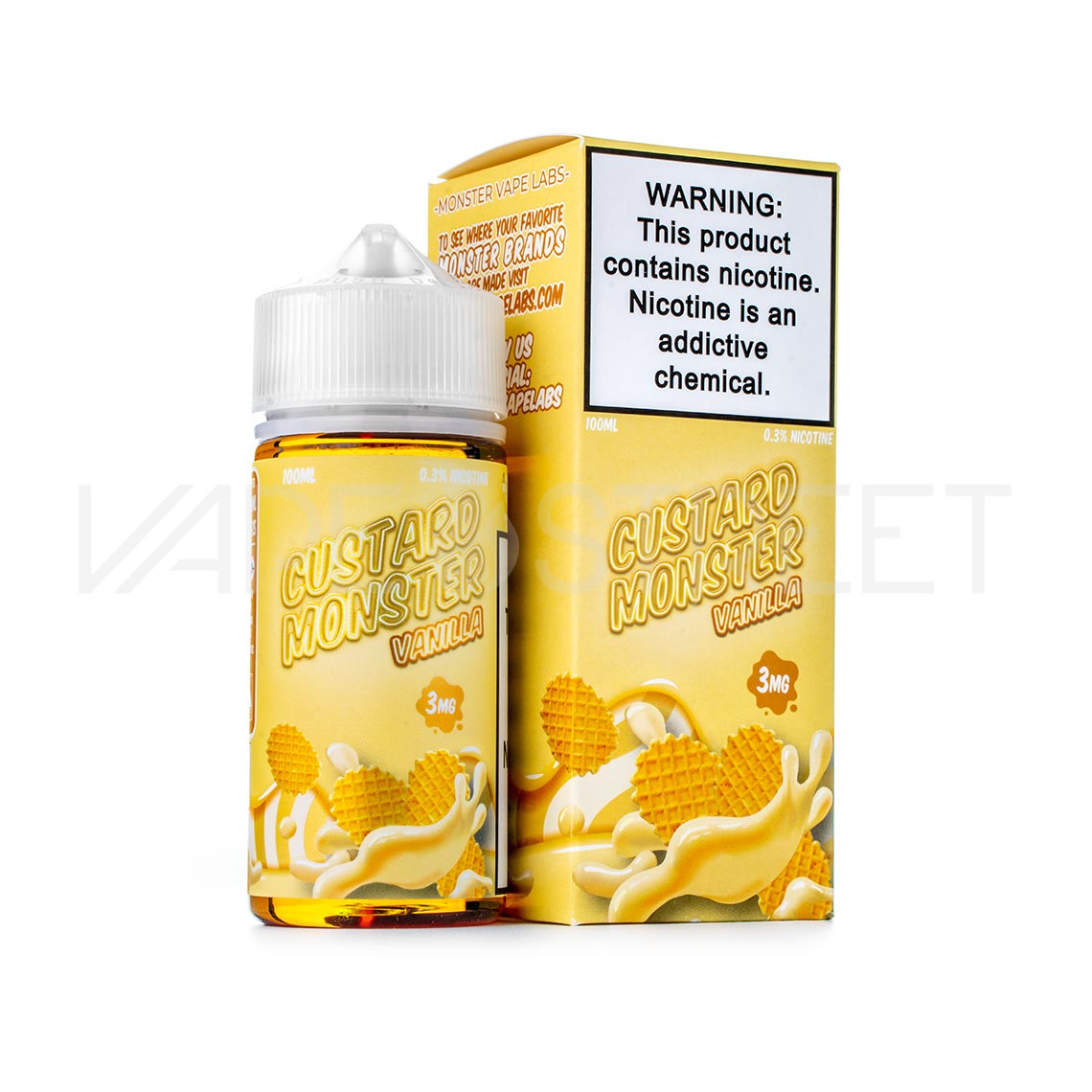 Custard-Monster-Vanilla Custard Monster Vanilla 100ml Vape Juice