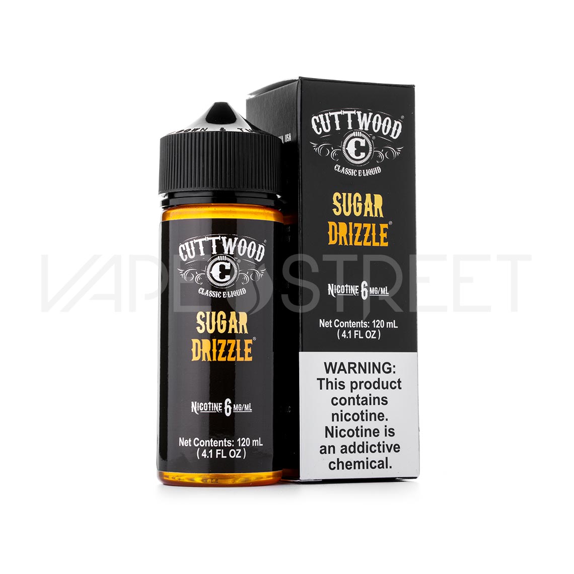Cuttwood-120ml-Sugar-Drizzle Cuttwood Sugar Drizzle 120ml - Vape Street