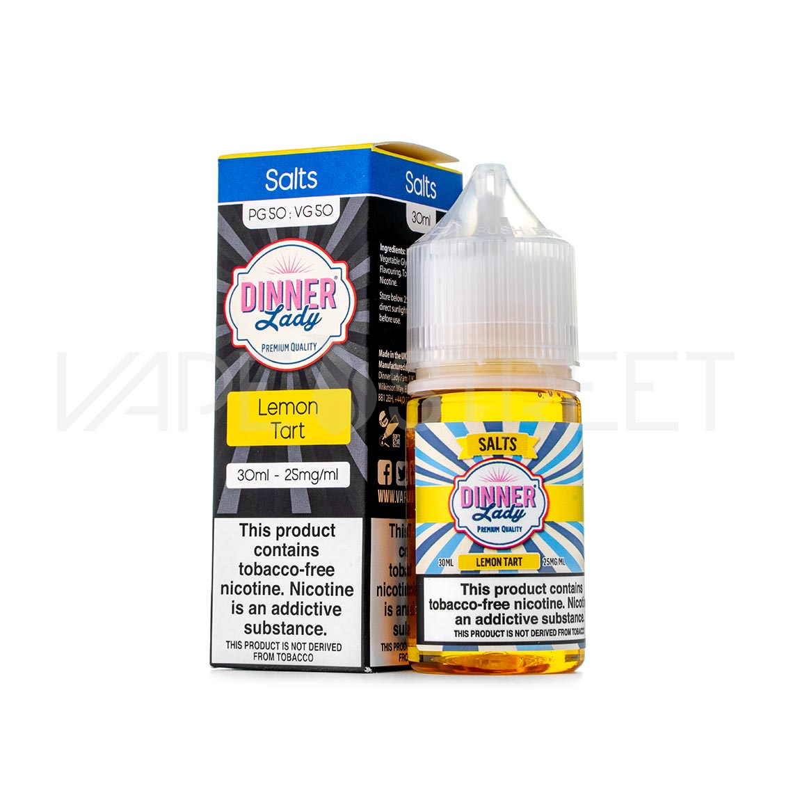 Dinner-Lady-TFN-Salt-Lemon-Tart-30mL Dinner Lady Lemon Tart Salt Nic TFN 30ml Vape Street