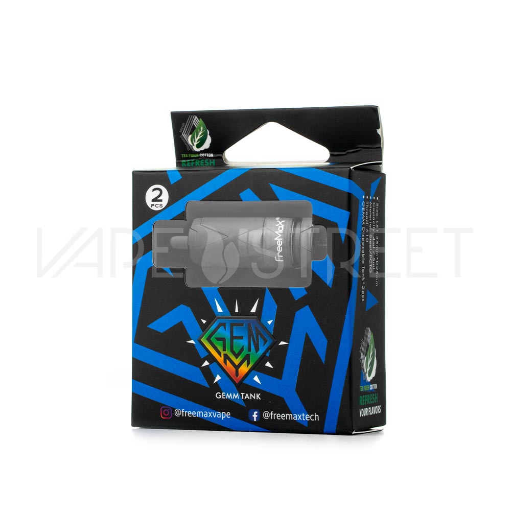 Freemax Gemm Disposable Tank Packaging