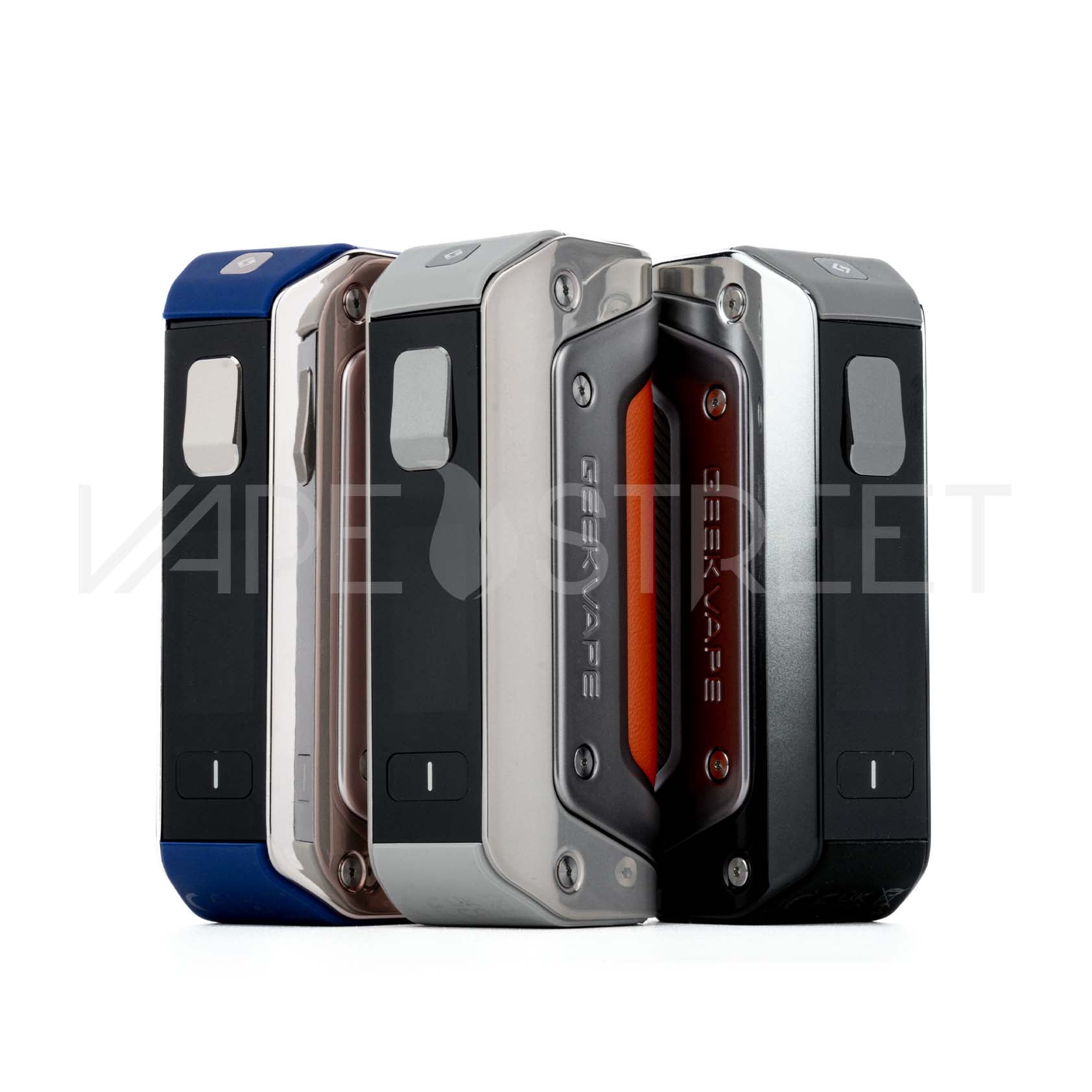 Geekvape-Aegis-Solo-3-Box-Mod-Main Geekvape Aegis Solo 3 Box Mod Golden Blue, Titanium Gray, Dark Gray