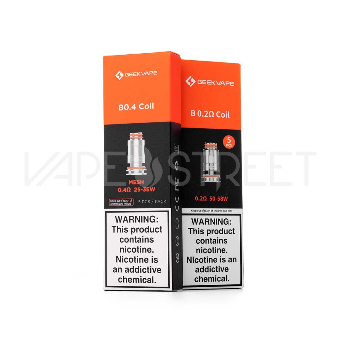 Geekvape-B-Coils-Main Geekvape Boost Replacement Coils 5 Pack