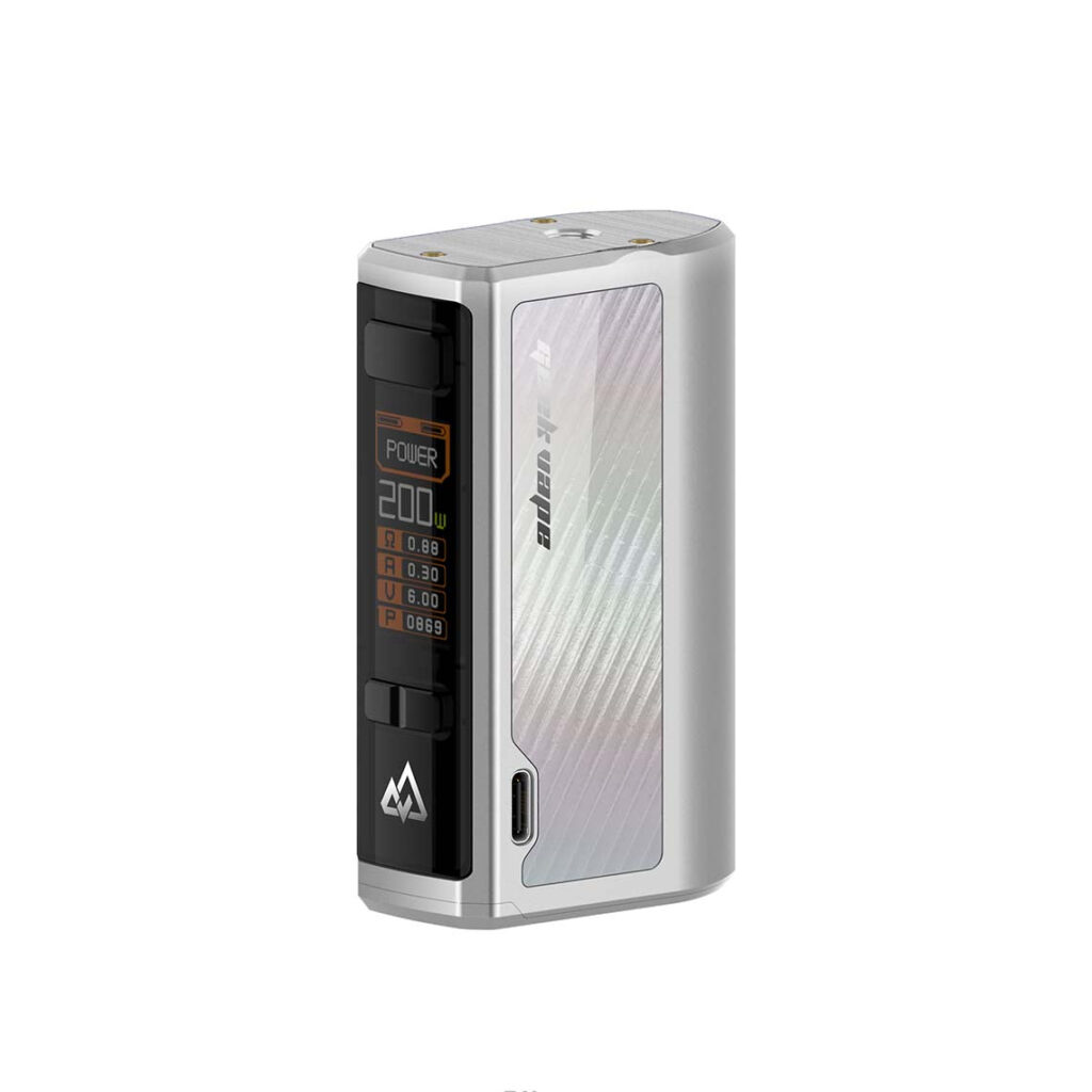 Geekvape-Obelisk-200-Box-Mod-ColorSilver Geekvape Obelisk 200 Box Mod Silver