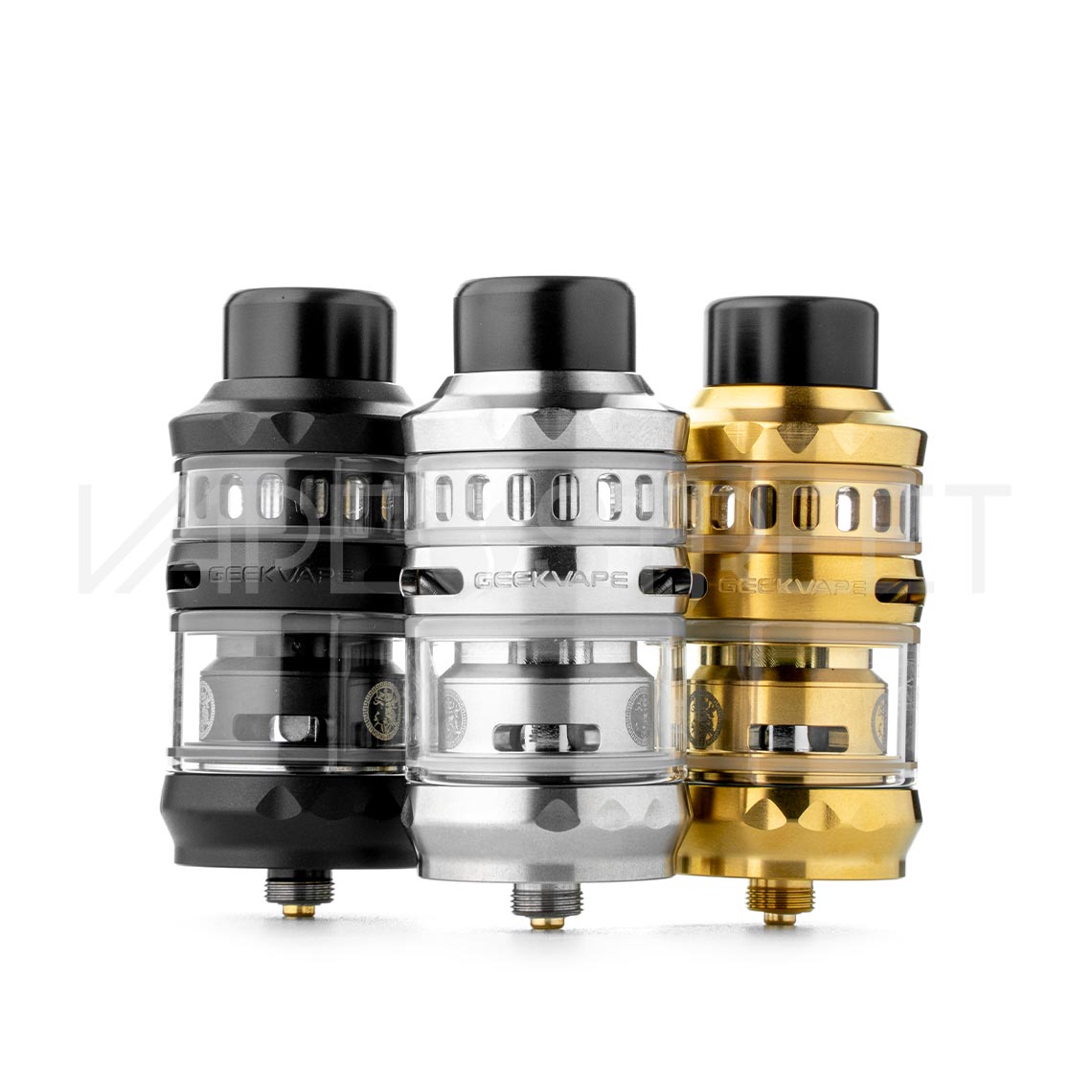 Geekvape-P-Sub-Ohm-Tank-01 Geekvape P Sub-Ohm Tank Black, Stainless Steel, Gold