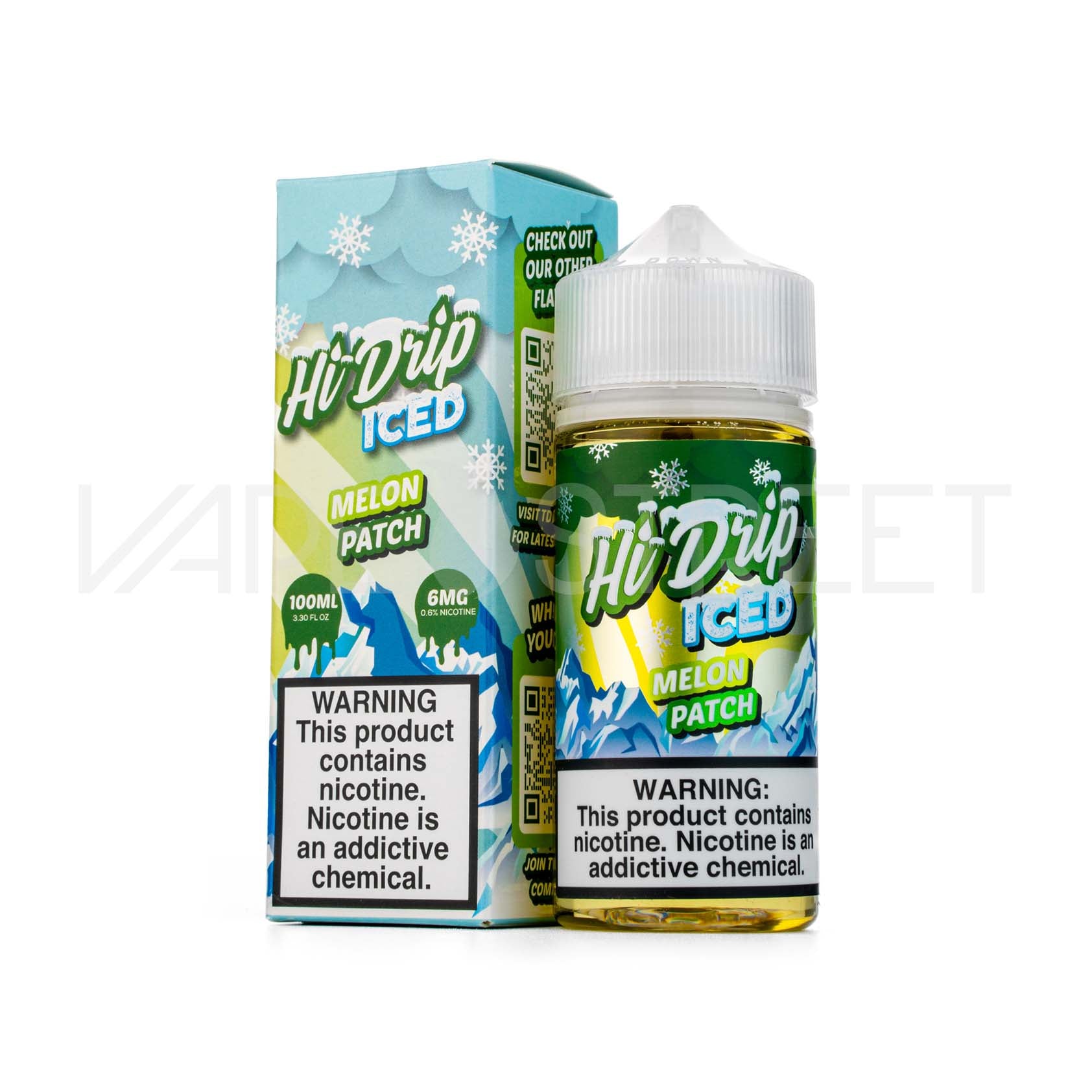 Hi-Drip-Iced-Melon-Patch Hi-Drip Iced Melon Patch 100mL Vape Juice