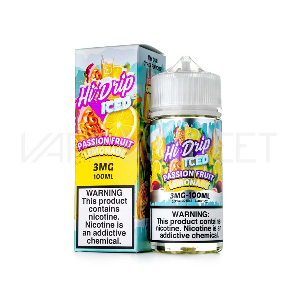 Hi-Drip Iced Passion Fruit Lemonade 100ml