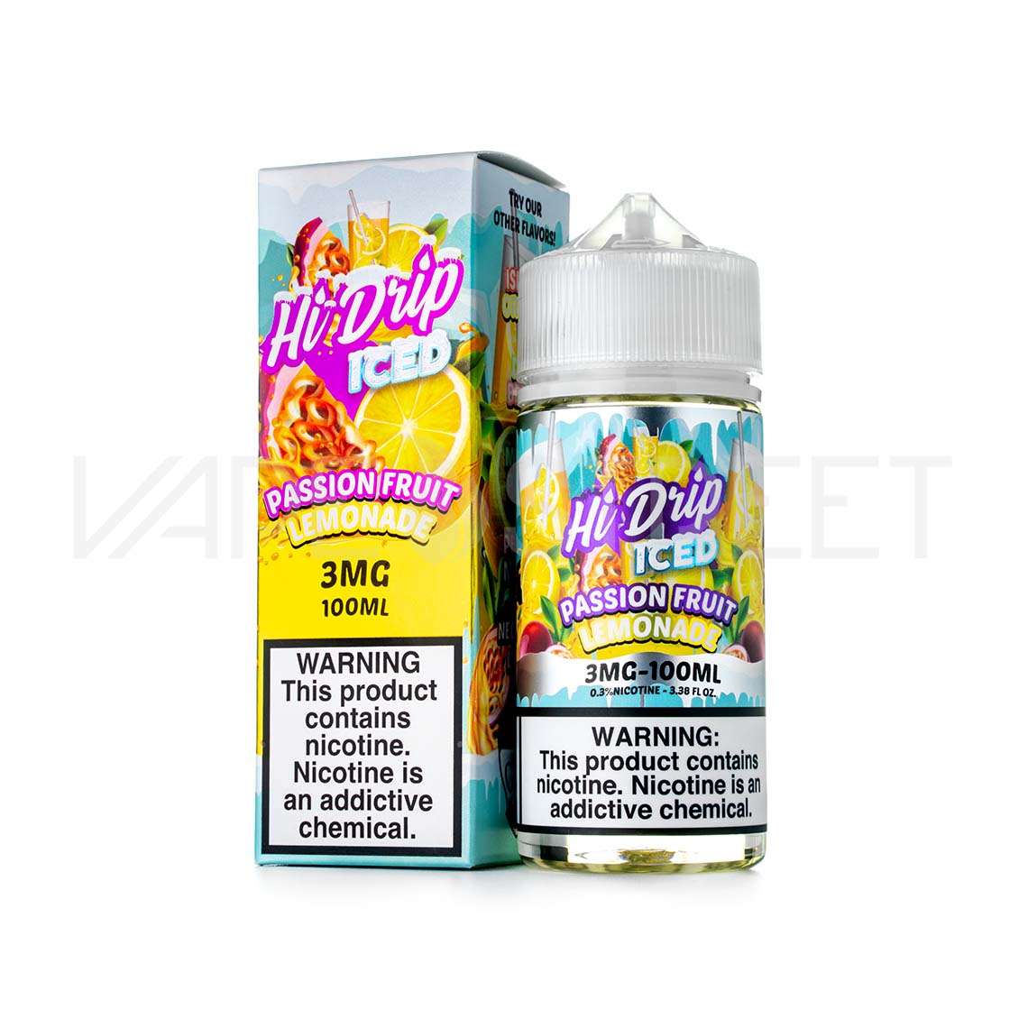 Hi-Drip Iced Passion Fruit Lemonade 100ml