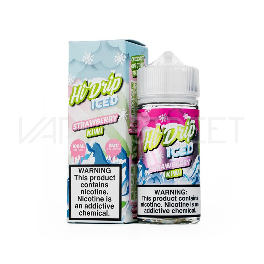 Hi-Drip-Iced-Strawberry-Kiwi Hi-Drip Iced Strawberry Kiwi 100mL