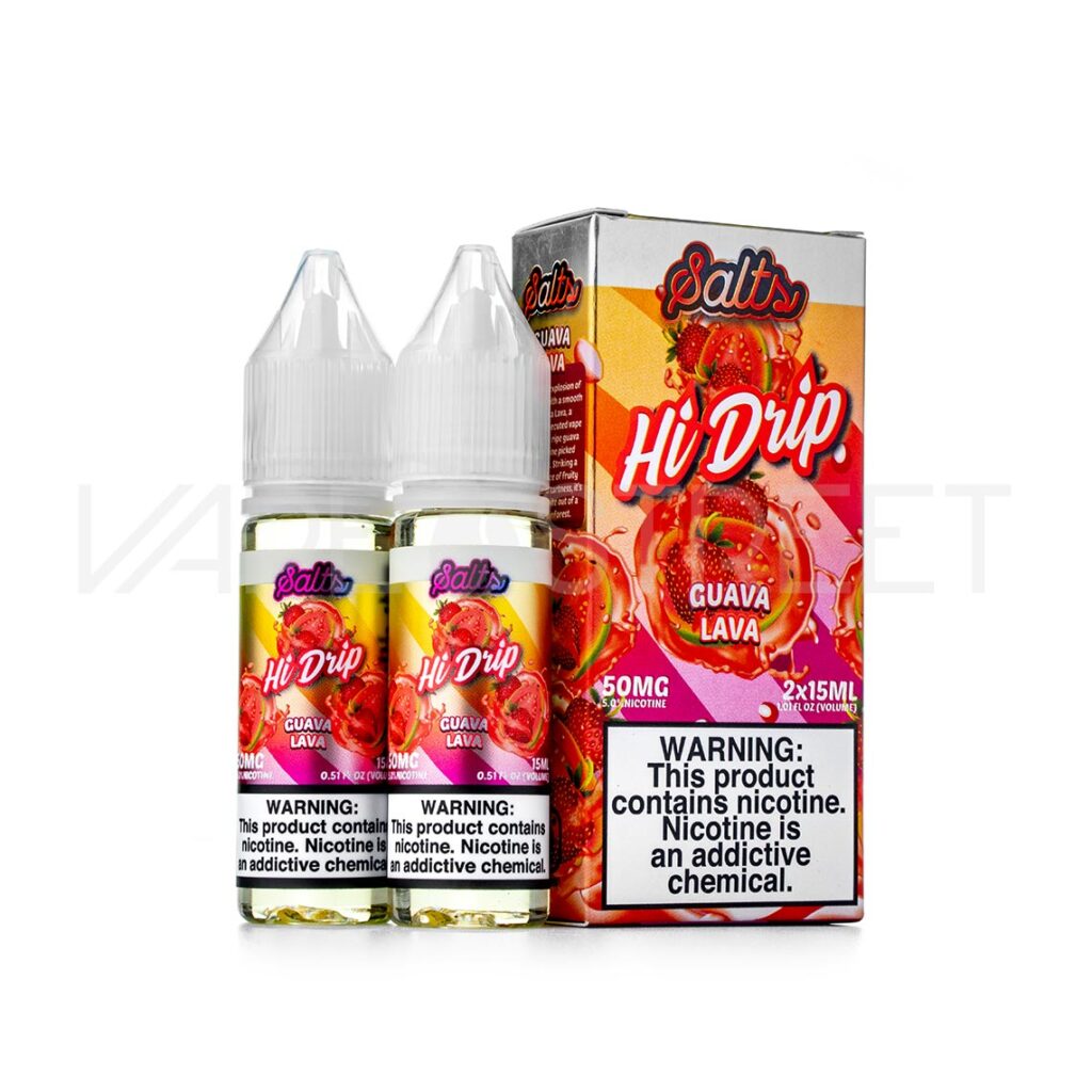 Hi-Drip-Salts-Guava-Lava-1 Hi-Drip Salts Guava Lava Vape Juice
