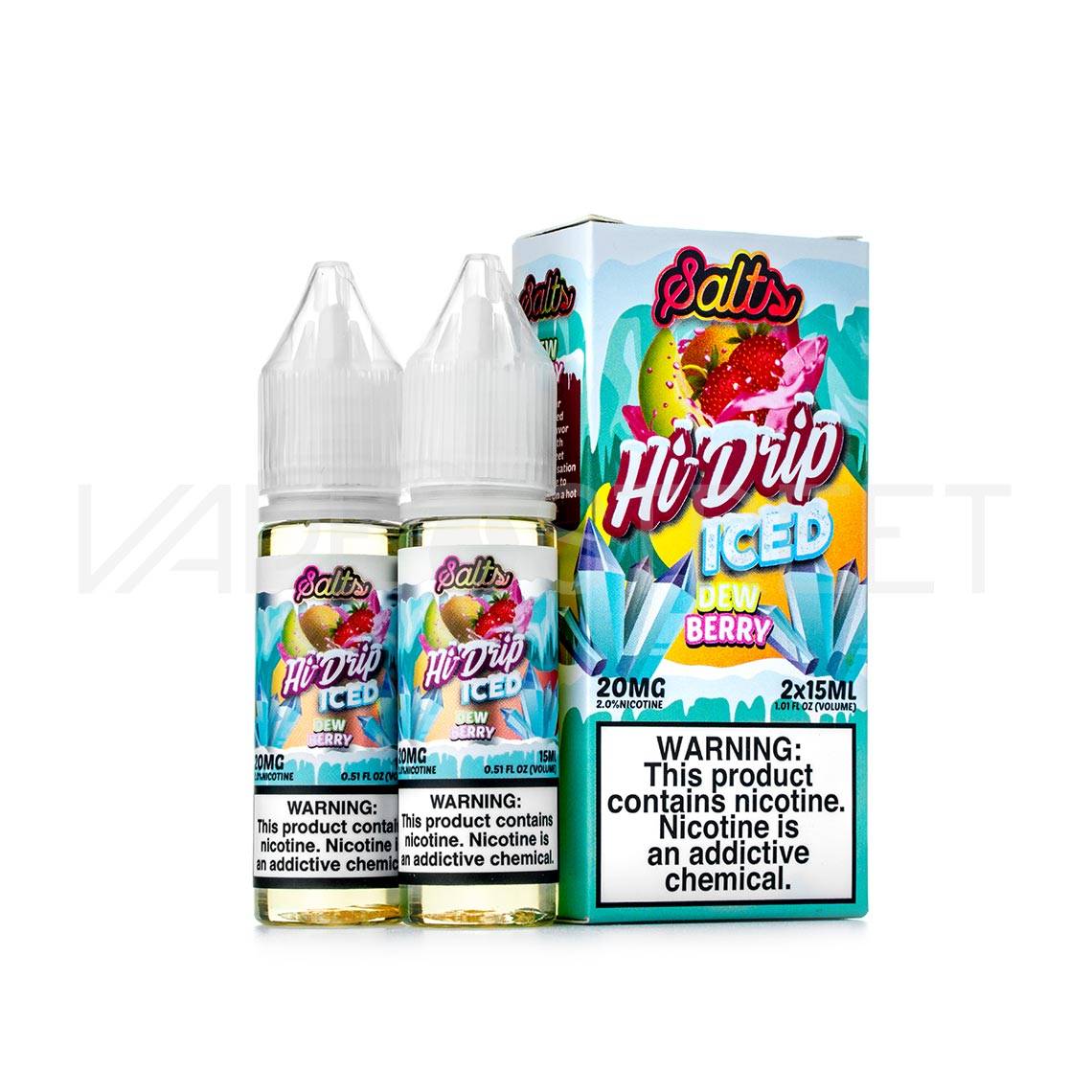 Hi-Drip-Salts-Iced-Dew-Berry Hi-Drip Salts Dew Berry Iced Vape Juice