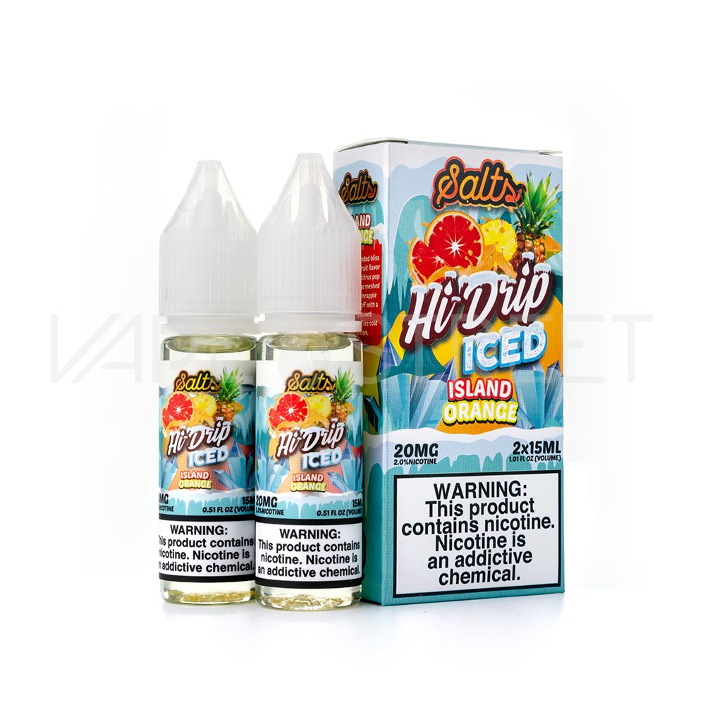 Hi-Drip Salts Island Orange Iced