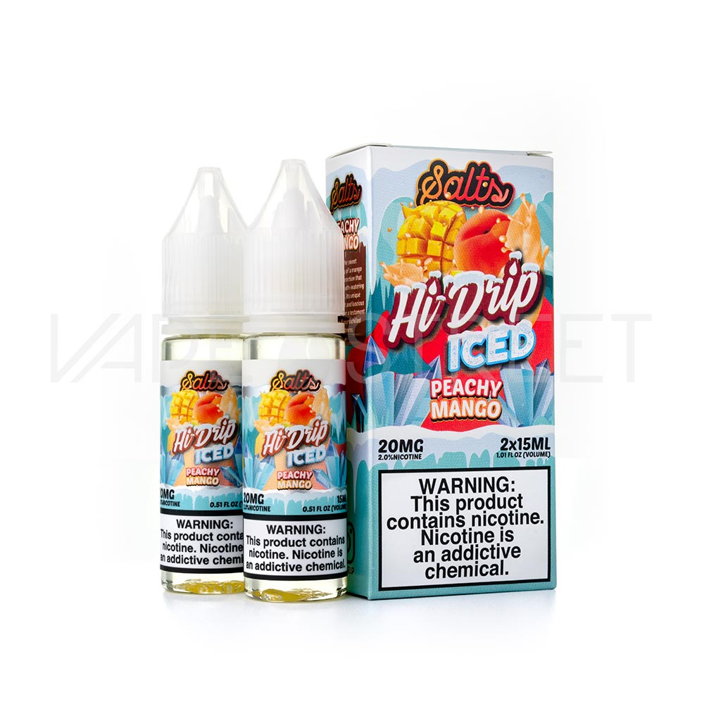 Hi-Drip Salts Mango Peach Iced formerly known as Mango Peach