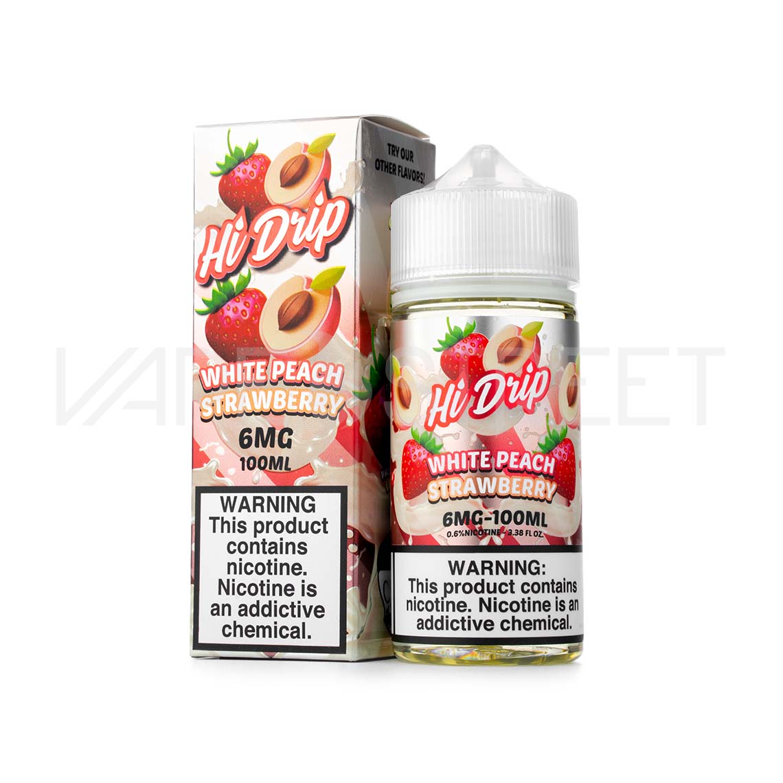 Hi-Drip-White-Peach-Strawberry Hi-Drip White Peach Strawberry 100ml