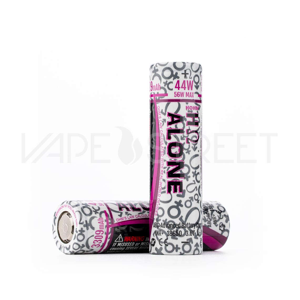 Hohm-Tech-Hohm-Alone-Battery Hohm Tech Hohm Alone 18650 3309mAh 15.3A Battery