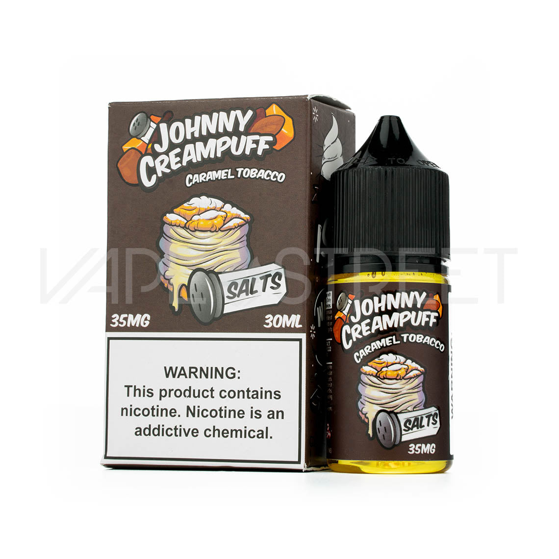 Johnny Creampuff Salt Caramel Tobacco 30ml