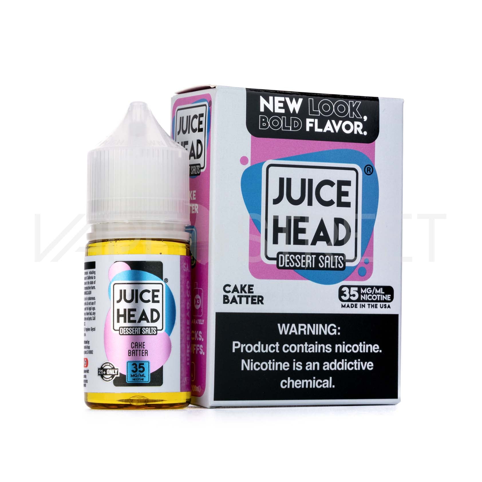 Juice-Head-Salts-Dessert-Cake-Batter_e0a5f486-1ce5-49a0-8f1f-7430ed9de2a6 Juice Head Dessert Salts Cake Batter 30mL Vape Juice
