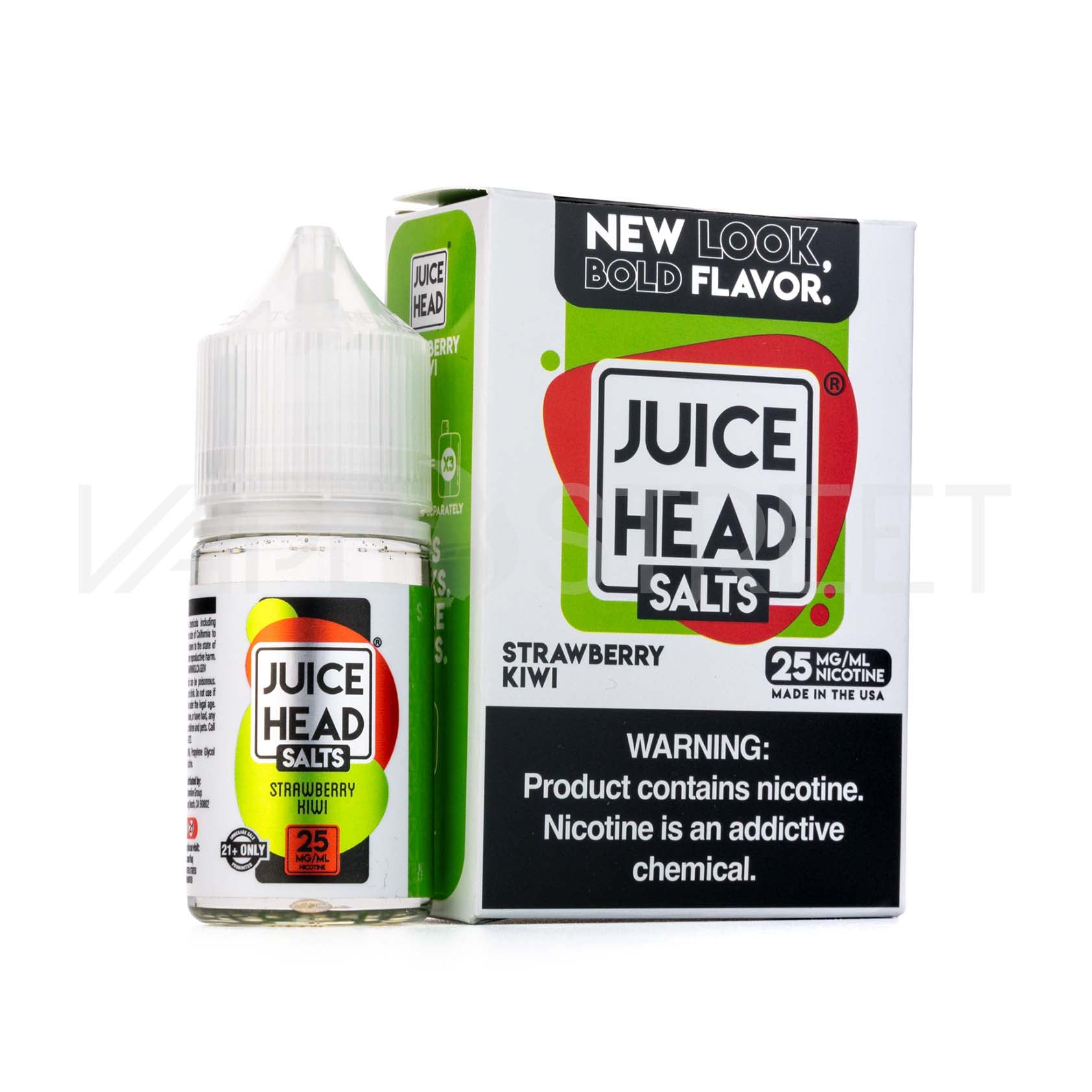 Juice-Head-Salts-Strawberry-Kiwi Juice Head Salts Strawberry Kiwi 30mL Vape Juice