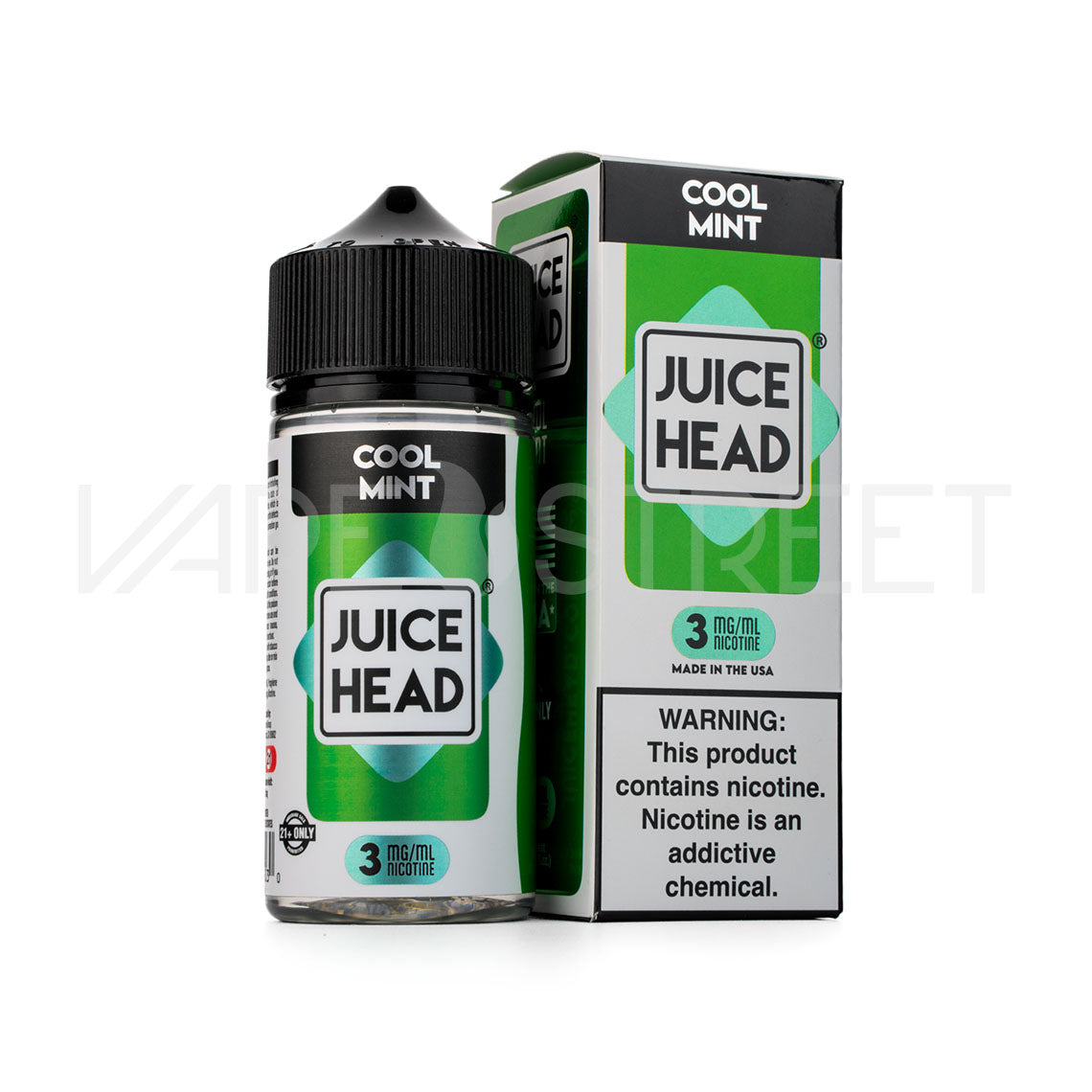 Juice Head Cool Mint 100mL Vape Juice