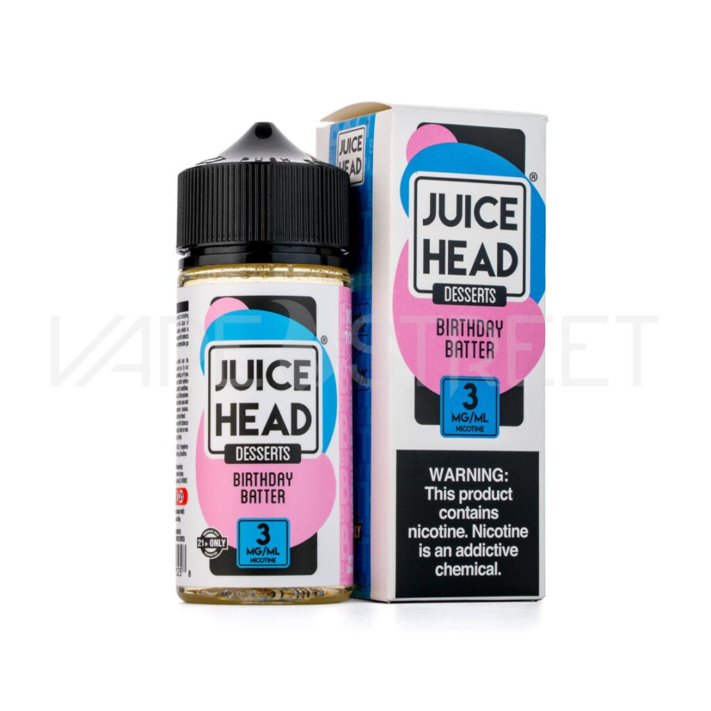 Juice_Head-Desserts-Birthday_CakeBirthday-Cake Juice Head Desserts Birthday Cake 100mL Vape Juice