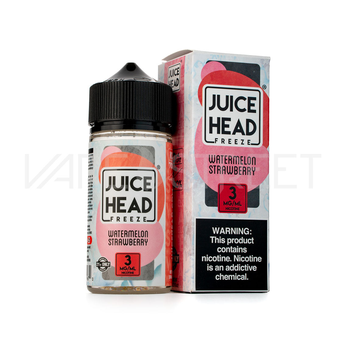 Juice Head Freeze Watermelon Strawberry 100mL Vape Juice