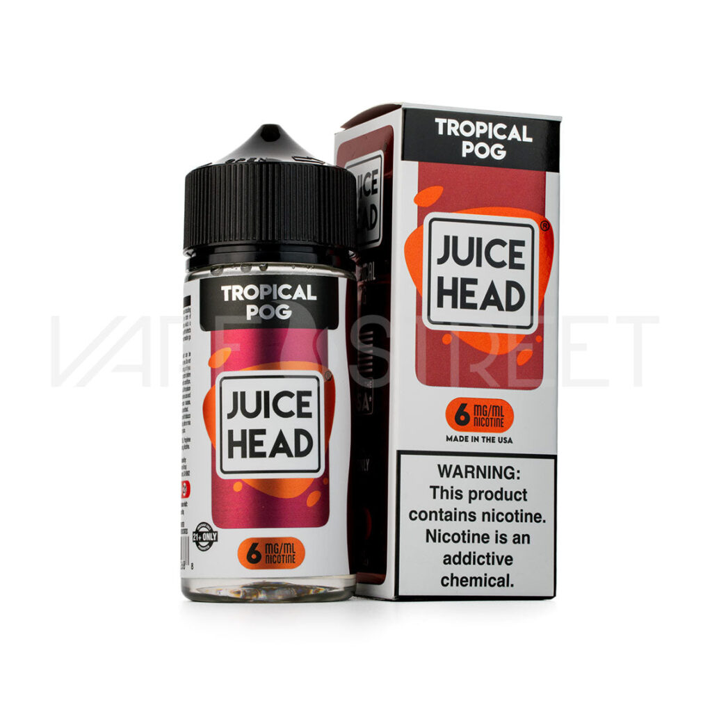 Juice_Head-Tropical_POG Juice Head Tropical POG 100mL Vape Juice