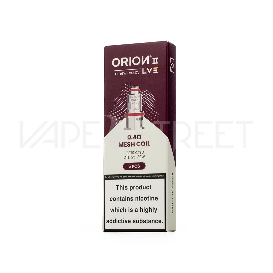 LVE-Orion-2-Replacement-Coils-Main LVE Orion II Coil Replacements 5 Pack