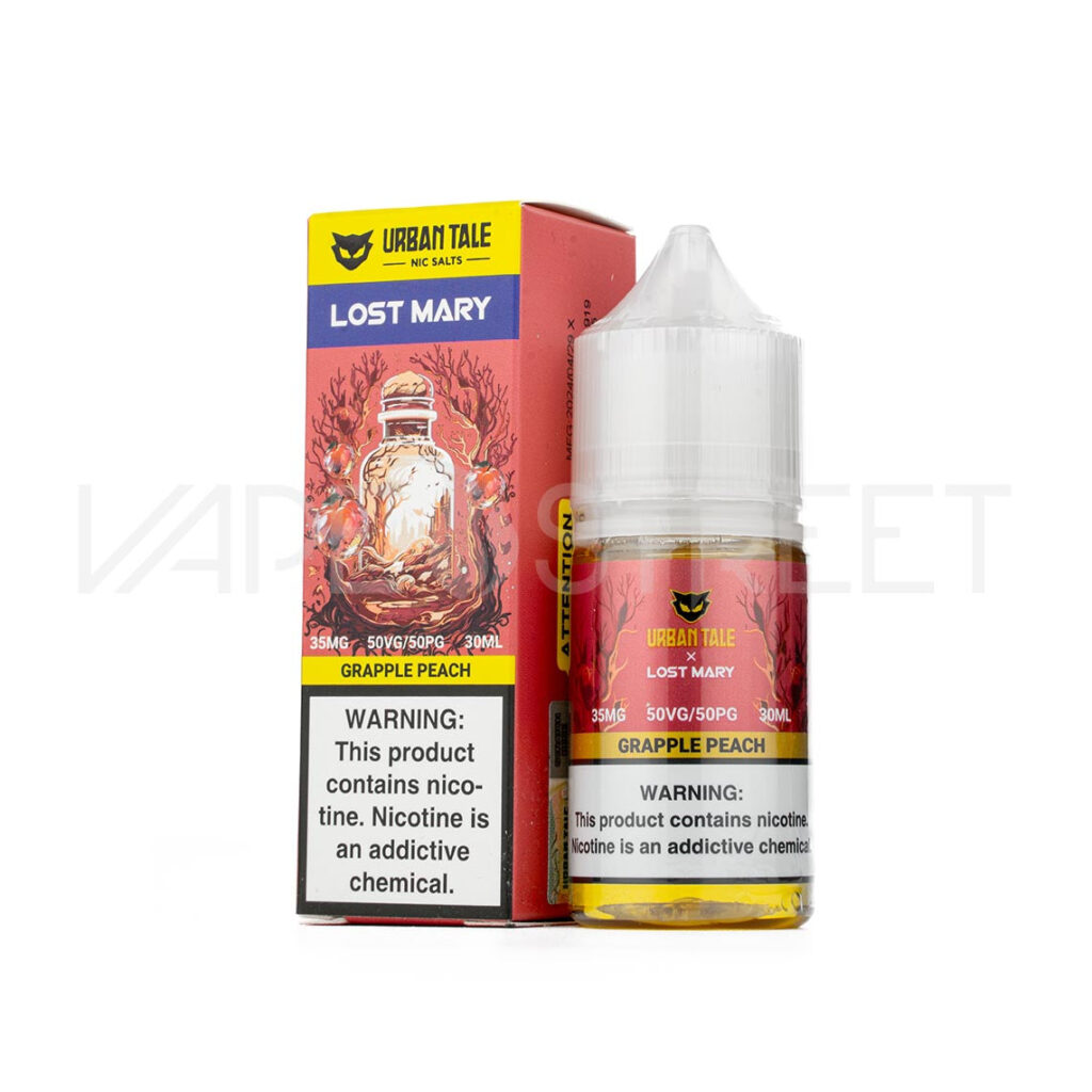 Lost-Mary-Urban-Tale-Nic-Salts-Grapple-Peach Urban Tale x Lost Mary Nic Salts Grapple Peach (30ml)