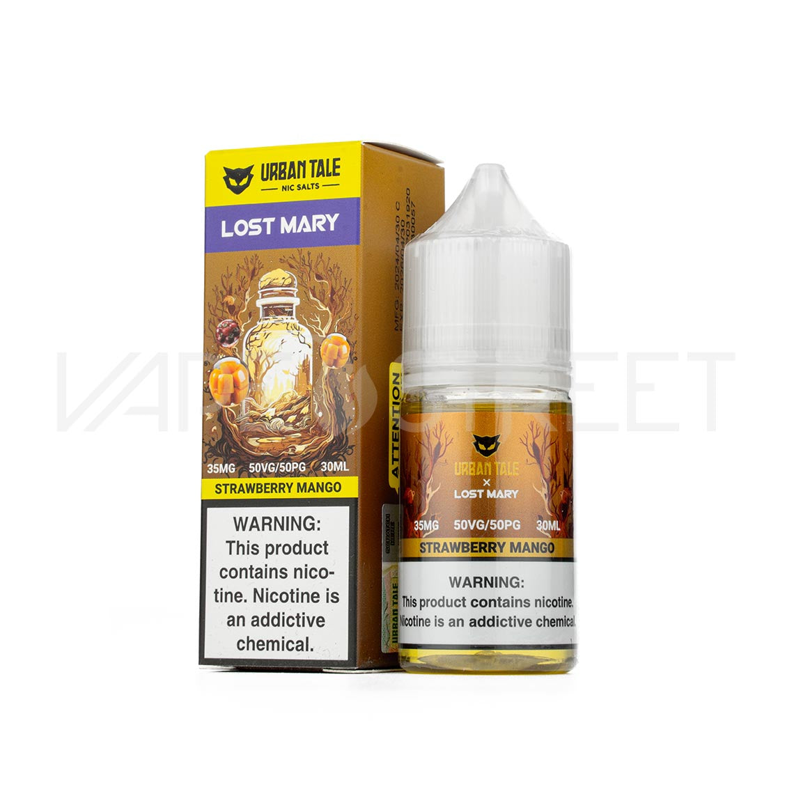 Lost-Mary-Urban-Tale-Nic-Salts-Strawberry-Mango Urban Tale x Lost Mary Nic Salts Strawberry Mango (30ml)