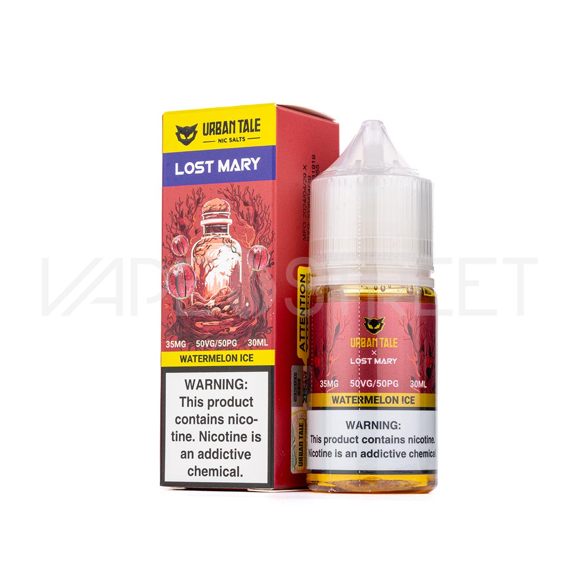 Lost-Mary-Urban-Tale-Nic-Salts-Watermelon-Ice Urban Tale x Lost Mary Nic Salts Watermelon Ice 30ml Vape Street