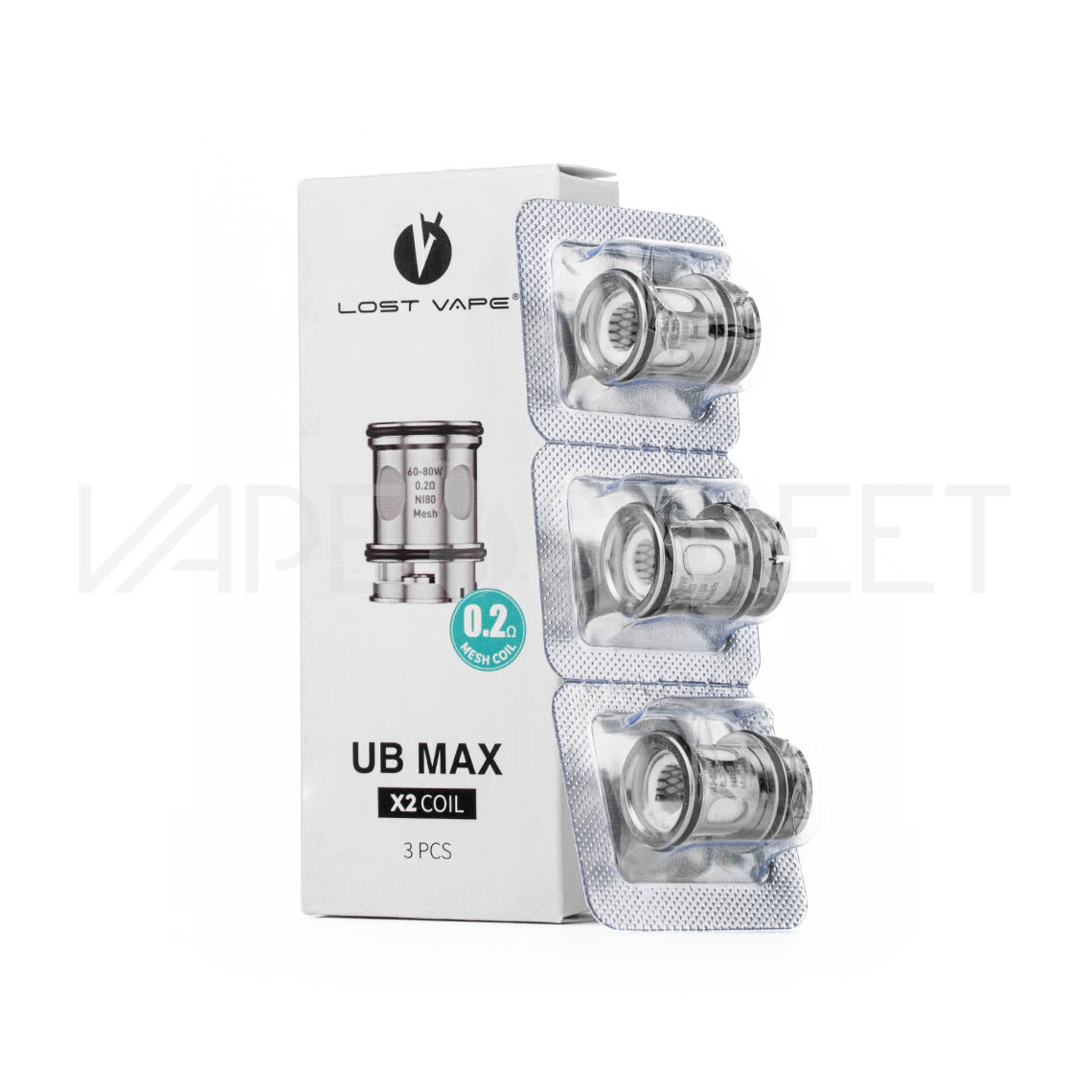 Lost-Vape-UB-Max-Replacement-Coils Lost Vape UB Max Replacement Coils 3 Pack