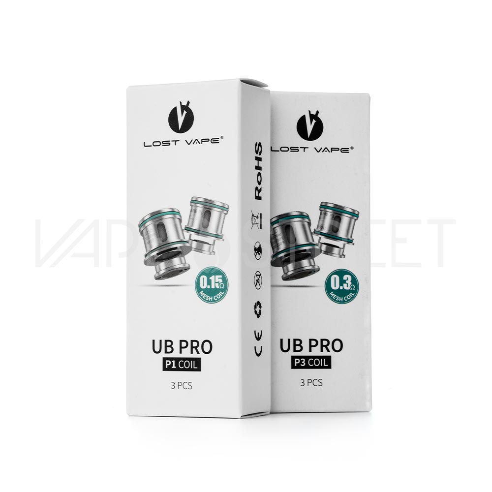 Lost-Vape-UB-Pro-Coils Lost Vape UB Pro P1 and P3 Replacement Coils