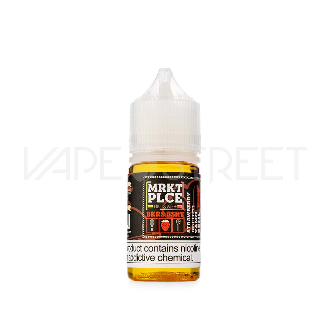 MRKT PLCE E-liquid Strawberry Biscotti