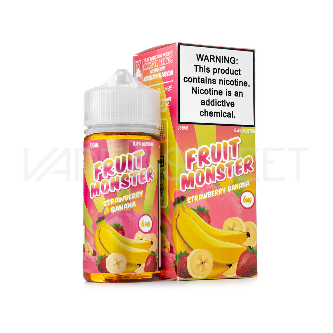 Monster-Vape-Labs-Fruit-Monster-Strawberry-Banana Fruit Monster Strawberry Banana 100mL