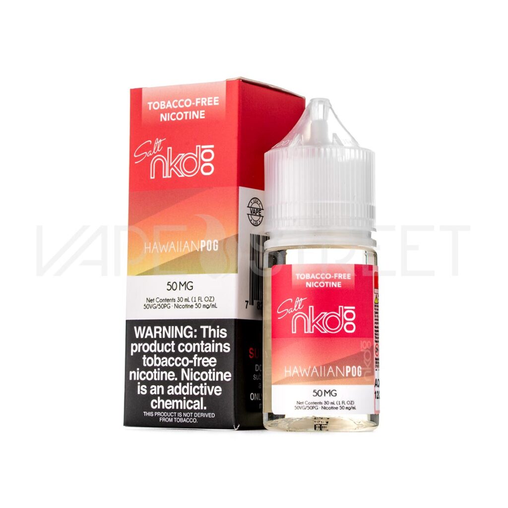 NKD100-TFN-Salt-Menthol-Hawaiian-Pog-30ml NKD 100 TFN Salt Hawaiian Pog 30mL Vape Juice