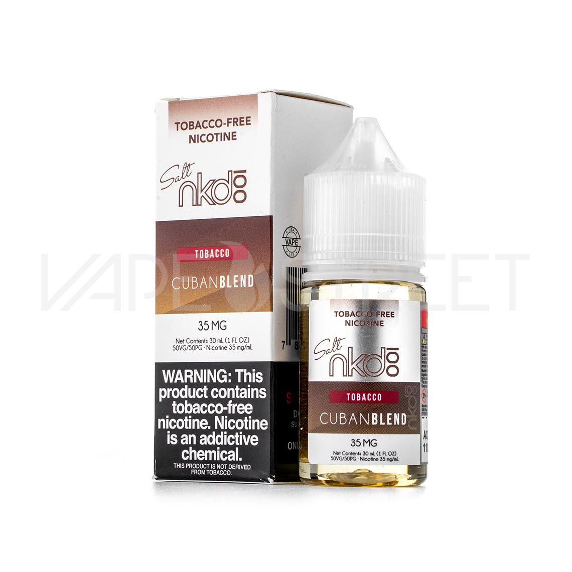 NKD 100 TFN Salt Tobacco Cuban Blend (30ml)