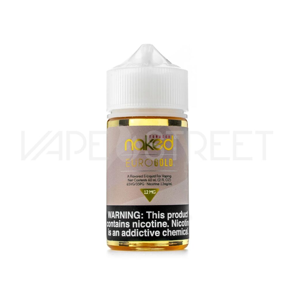 Naked-100-Tobacco-Euro-Gold Naked 100 Tobacco Euro Gold 60mL Vape Juice