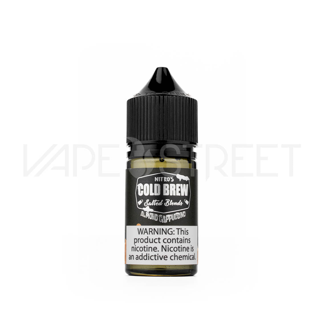 Nitros-Cold-Brew-Salt-Almond-Cappucino Nitro's Cold Brew Almond Cappuccino 30ml