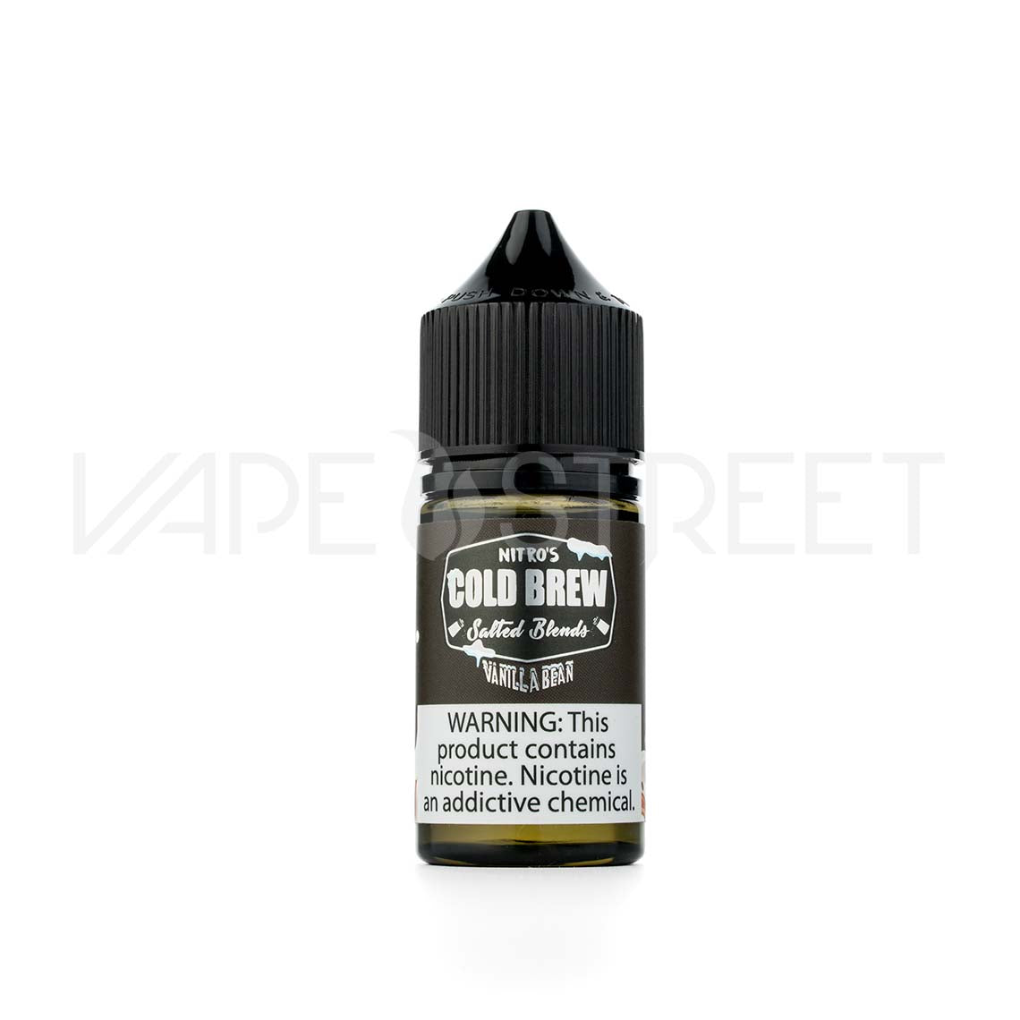 Nitros-Cold-Brew-Salt-Vanilla-Bean Nitro's Cold Brew Coffee Vanilla Bean 30ml