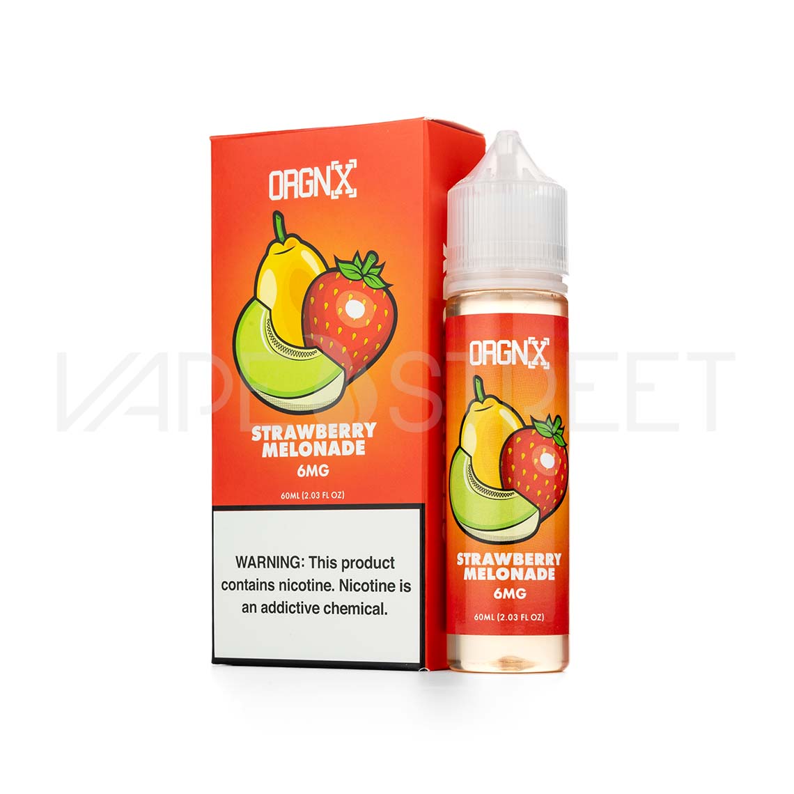 ORGNX-Eliquids-Strawberry-Melonade ORGNX Eliquids Strawberry Melonade 60ml