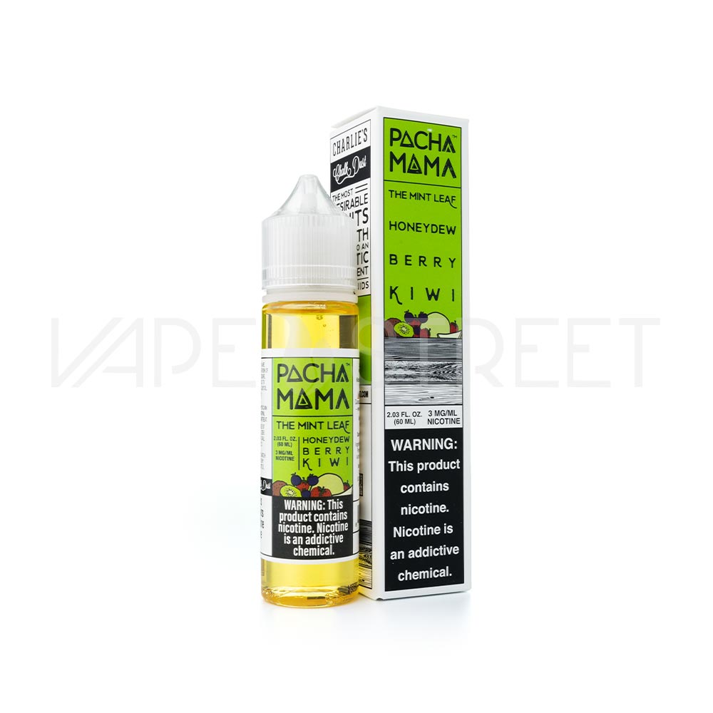 Pachamama-The-Mint-Leaf-Honeydew-Berry-Kiwi Pachamama Mint Lead Honeydew Berry Kiwi Vape Juice
