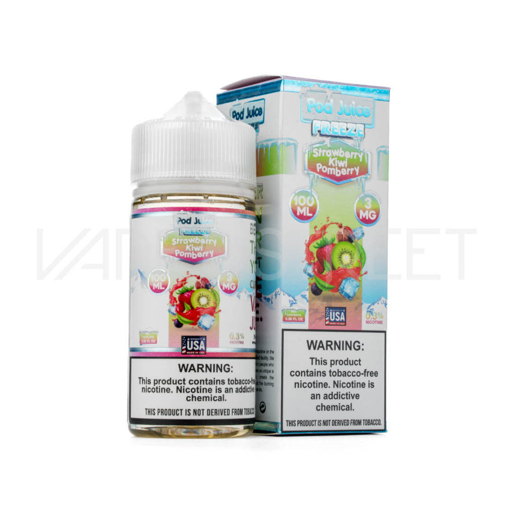 Pod-Juice-100ml-Freeze-Strawberry-Kiwi-Pomberry Pod Juice Freeze Strawberry Kiwi Pomberry 100ml