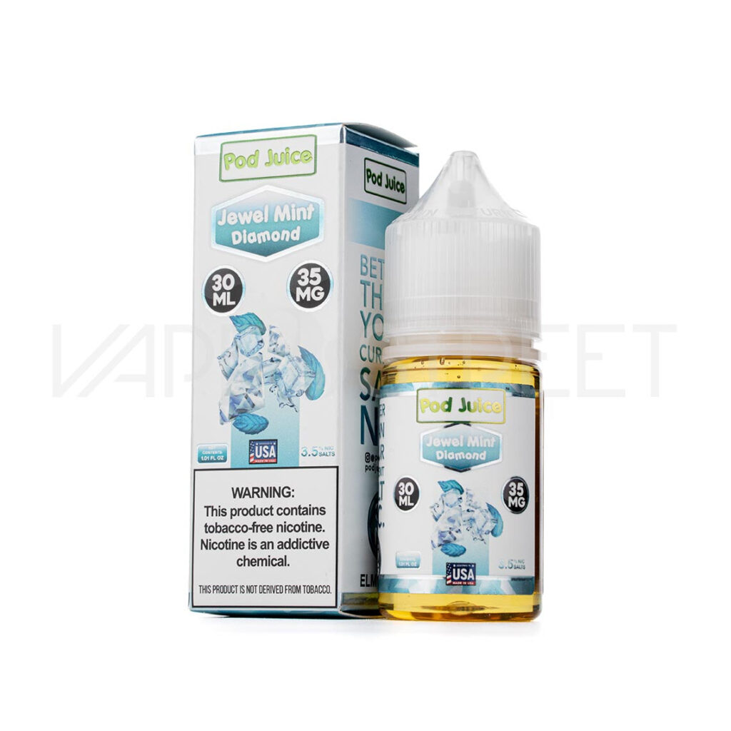 Pod-Juice-Salt-Jewel-Mint-Diamond Pod Juice Jewel Mint Diamond